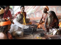 Sadhus singing