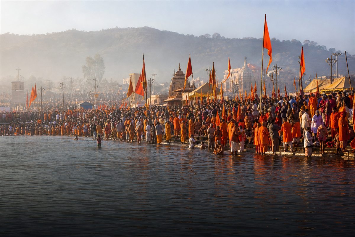 Kumbh Mela w Nashiku — Indie 2015